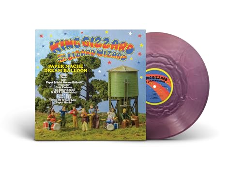 Paper Mâché Dream Balloon (Limited Edition, Pink Seaglass Colored Vinyl) Vinyl Record