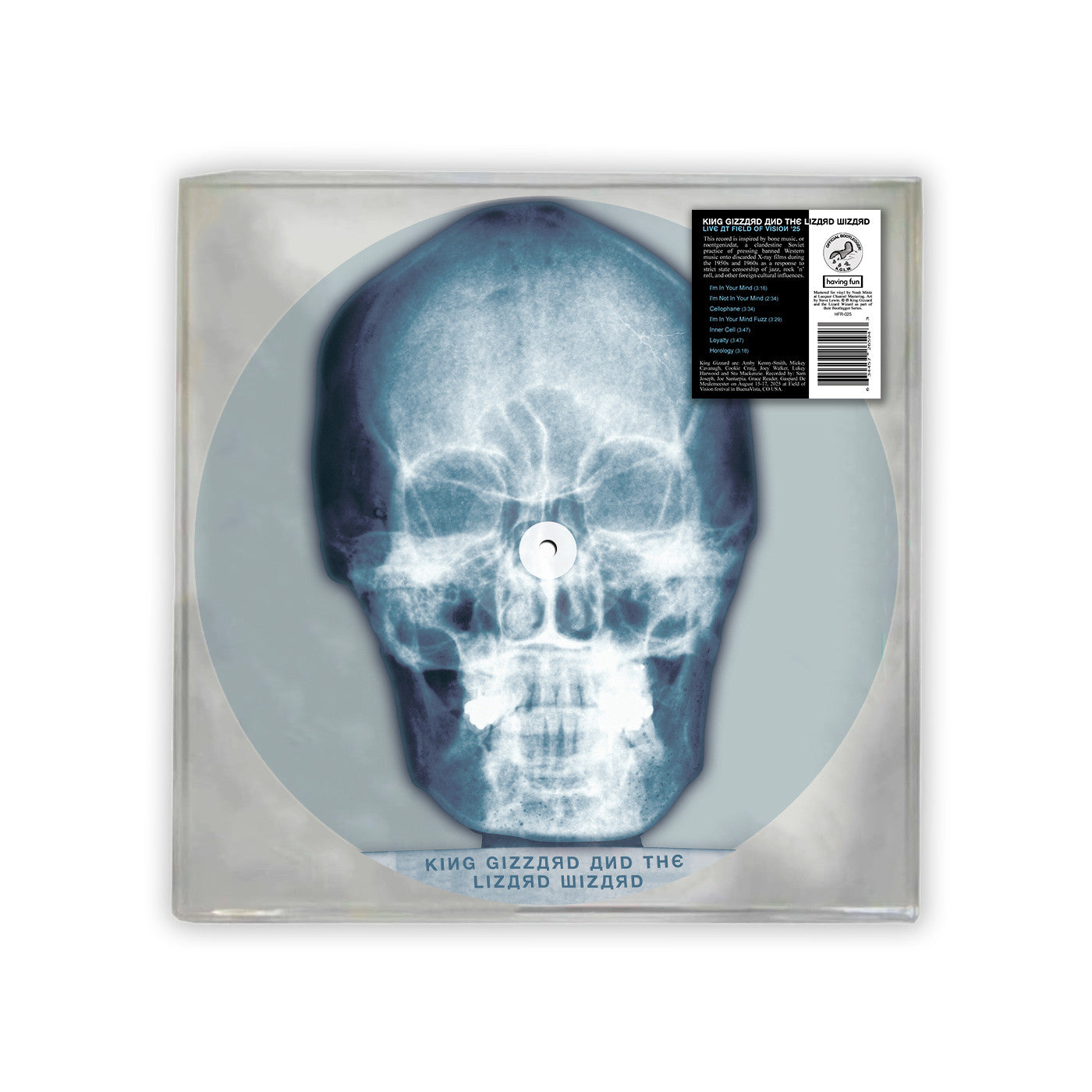 PRE-ORDER King Gizzard & The Lizard Wizard - Skull X-Ray (Deluxe Edition) [Vinyl] Vinyl Record