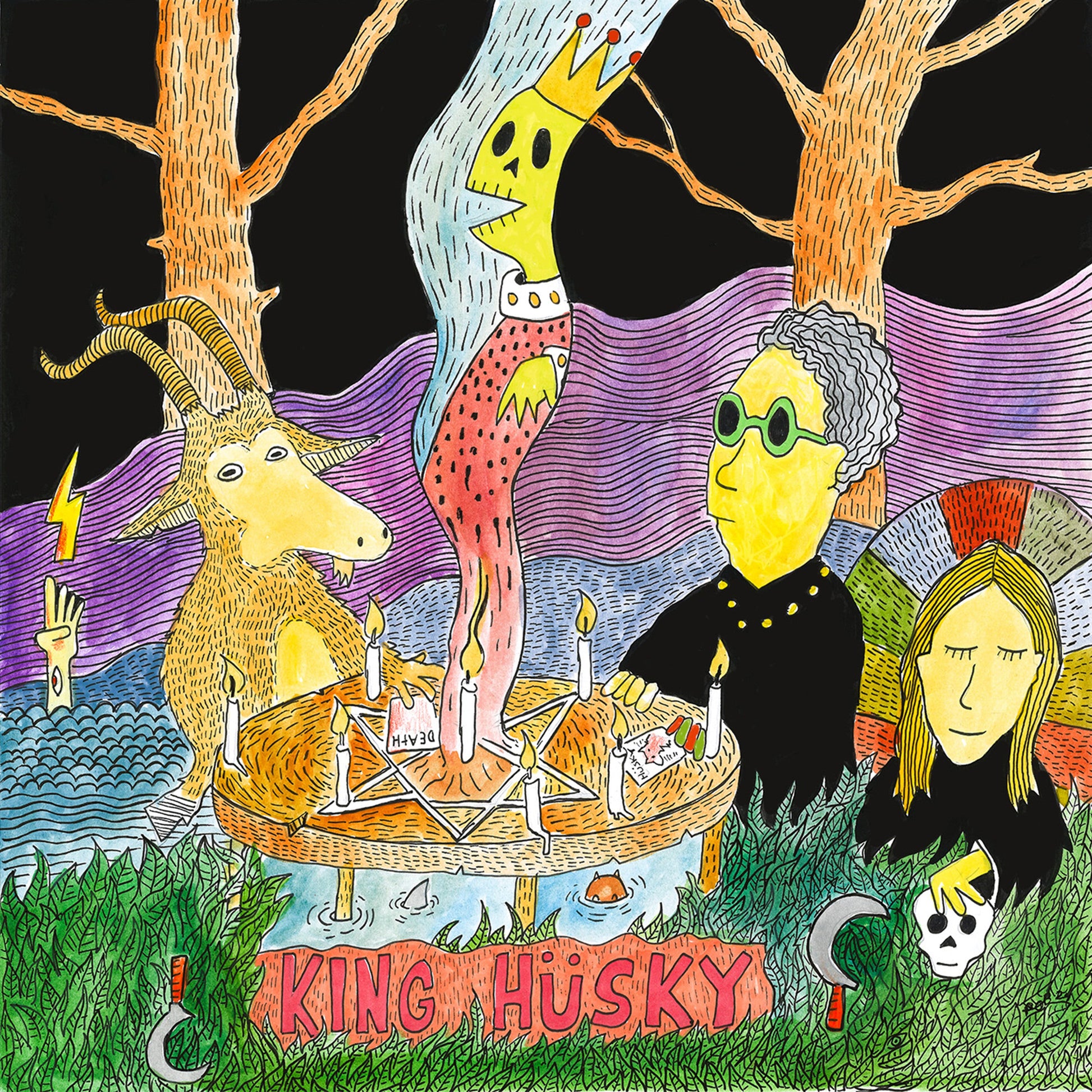 King Husky Vinyl Record