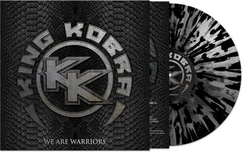 King Kobra - We Are Warriors - SILVER/ BLACK SPLATTER [Vinyl] Vinyl Record