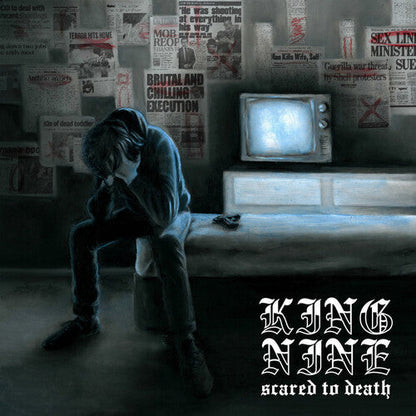 King Nine - Scared to Death [Explicit Content] (Colored Vinyl) [Vinyl] Vinyl Record