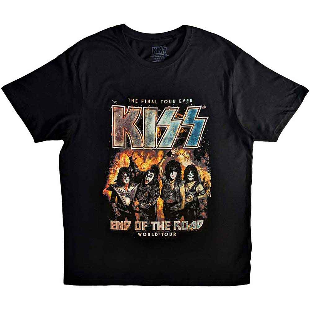 Kiss End Of The Road Final Tour [T-Shirt] Officially Licensed