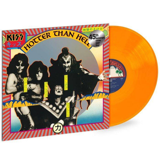 KISS - Hotter Than Hell (45th Anniversary Edition, Limited, Orange Vinyl) [Vinyl]