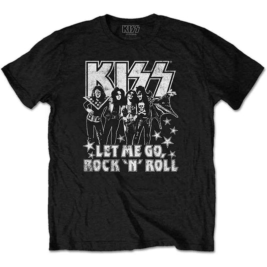Kiss Let Me Go Mens T Shirt Officially Licensed