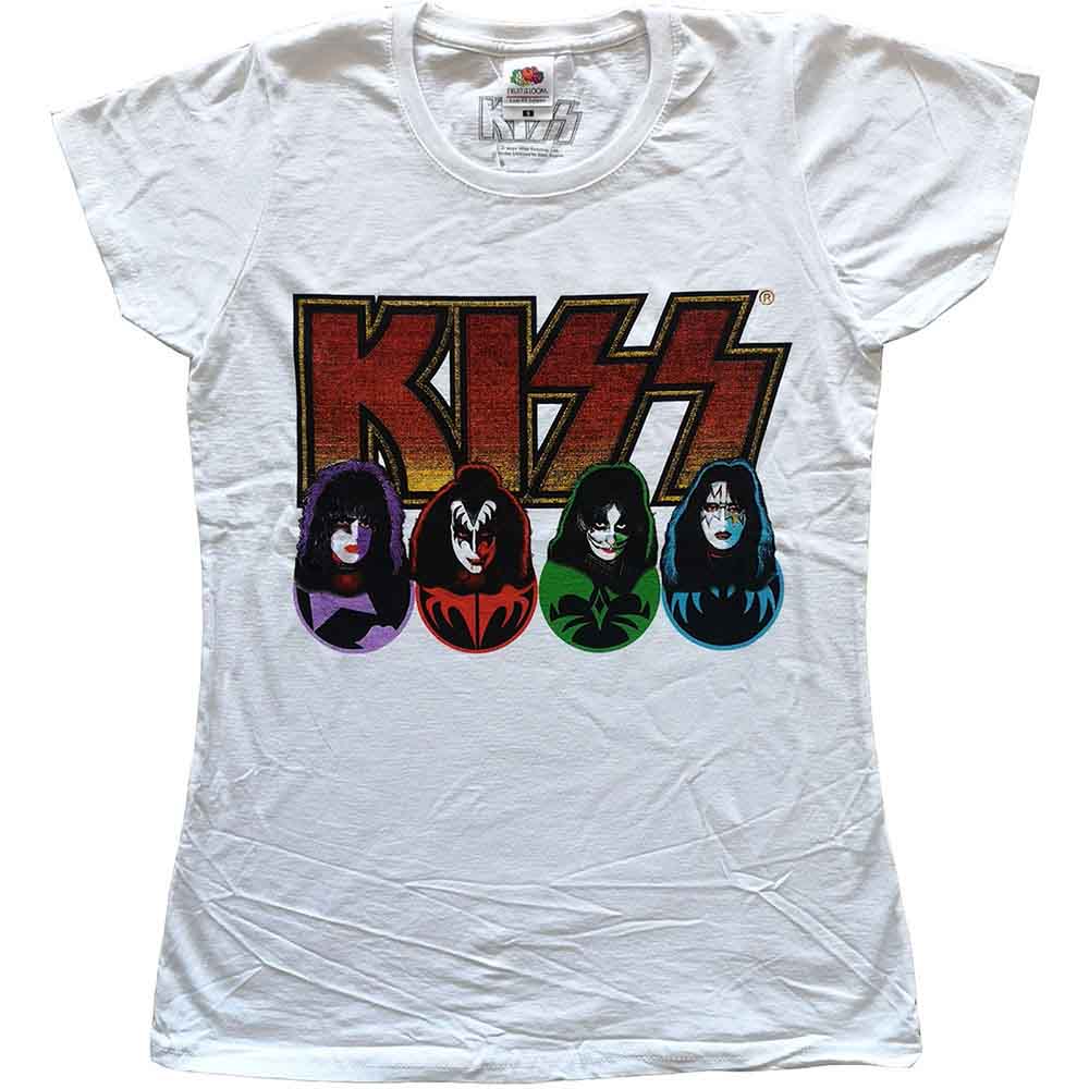Kiss Logo, Faces & Icons [T-Shirt] Officially Licensed