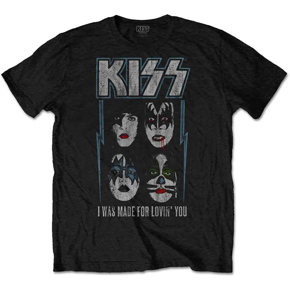 Kiss Made For Lovin' You [T-Shirt] Officially Licensed