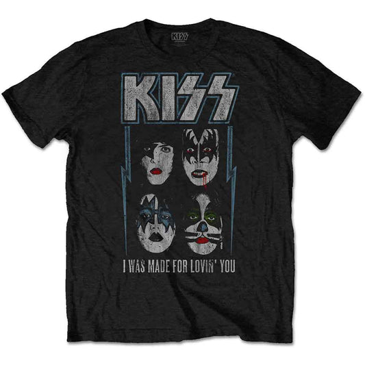 Kiss Made For Lovin' You [T-Shirt] Officially Licensed