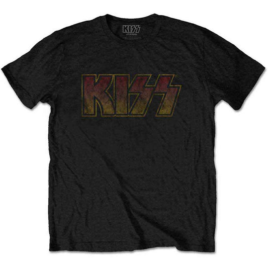 Kiss Vintage Classic Logo [T-Shirt] Officially Licensed
