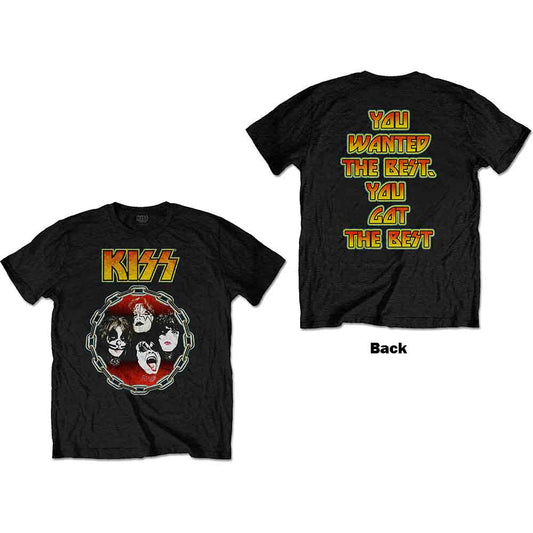 Kiss You Wanted The Best [T-Shirt] Officially Licensed