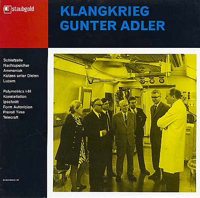 KLANGKRIEG/GUNTER ADLER - Klangkrieg/Gunter Adler Vinyl Record