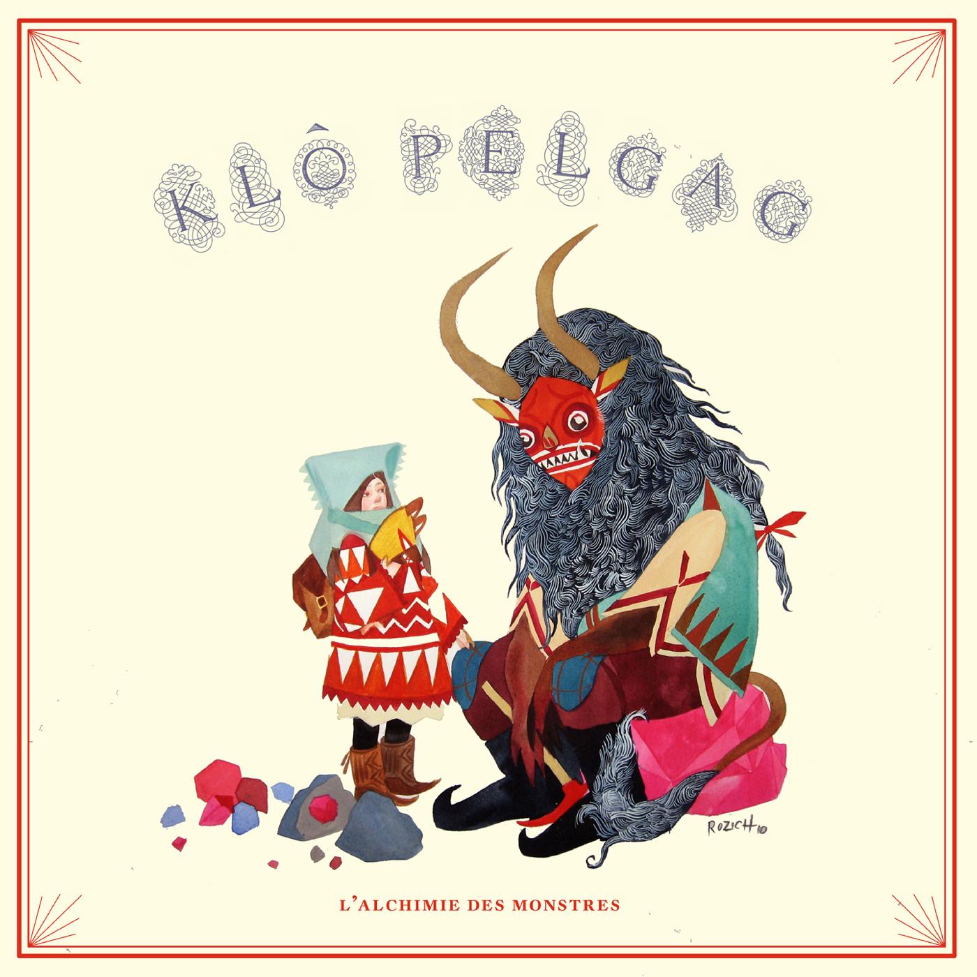 Klo Pelgag - L'Alchimie des monstres (RED VINYL) Vinyl Record