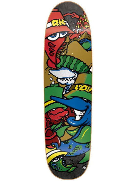 New Deal Knigge DSV SP Skateboard Deck - 8.6ƒ?? Black