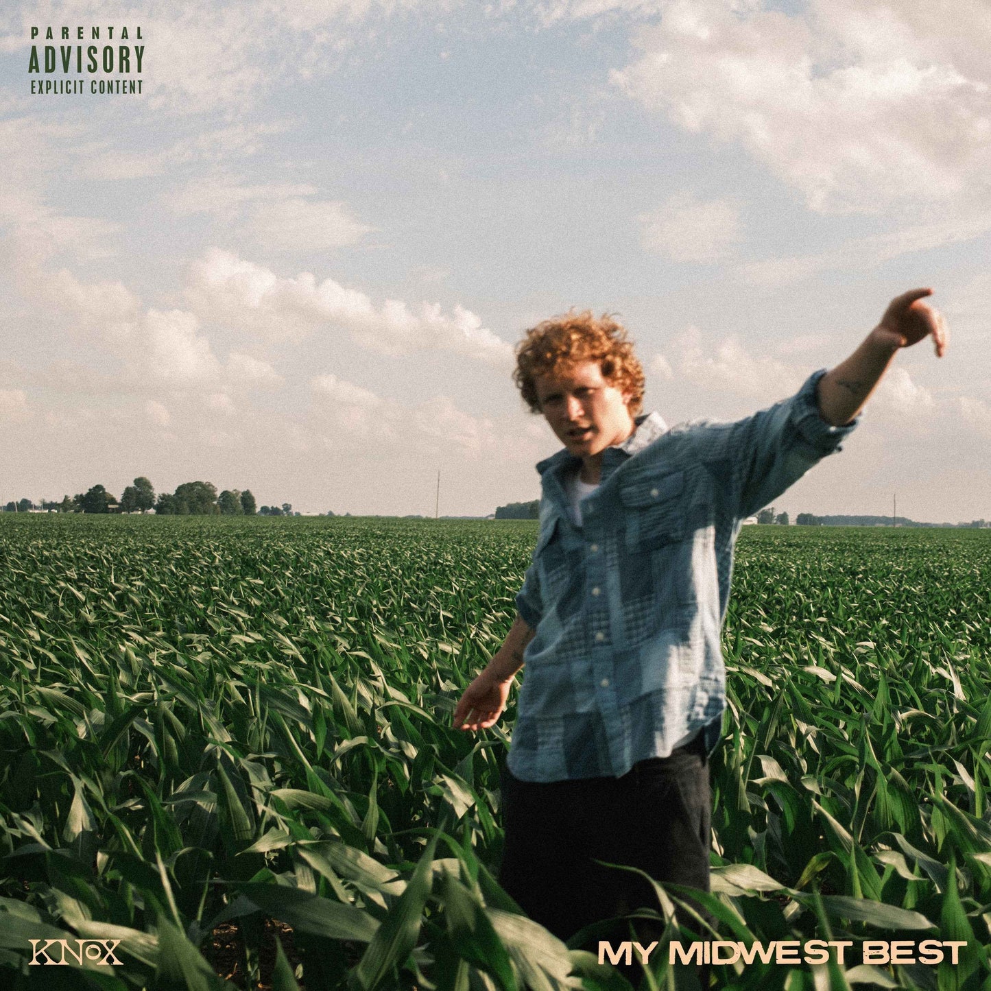 PRE-ORDER KNOX - My Midwest Best [Pure Denim Vinyl] [Vinyl] Vinyl Record