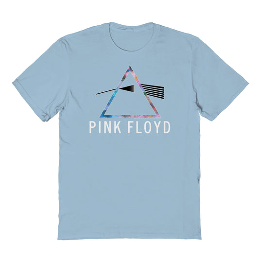 Pink Floyd Dark Side Dreamin Dog Mens T Shirt Light Blue