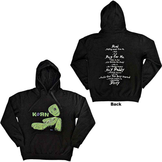 Korn Issues Tracklist Hoodie Sweatshirt Officially Licensed