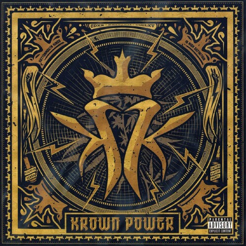 Kottonmouth Kings - Krown Power - Black/ gold Splatter [Explicit Content] Vinyl Record