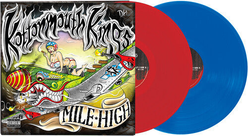 Kottonmouth Kings - Mile High - Red/ blue [Explicit Content] (Colored Vinyl, Red, Blue, Gatefold LP Jacket) (2 Lp's) [Vinyl] Vinyl Record