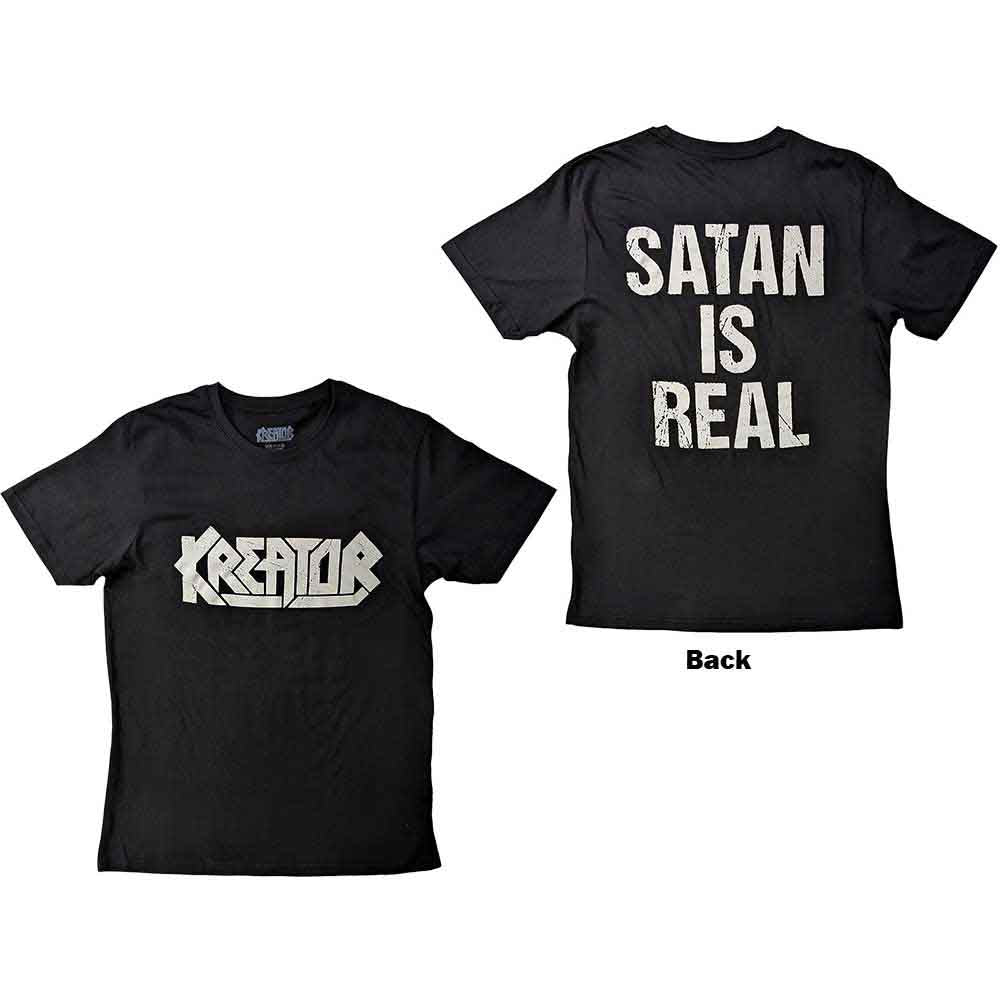 Kreator Satan Is Real [T-Shirt] Officially Licensed
