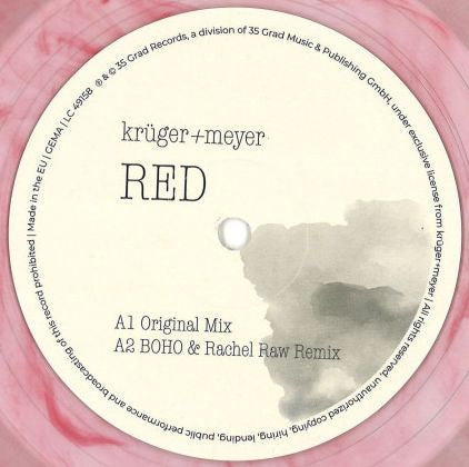 Red Ep Vinyl Record