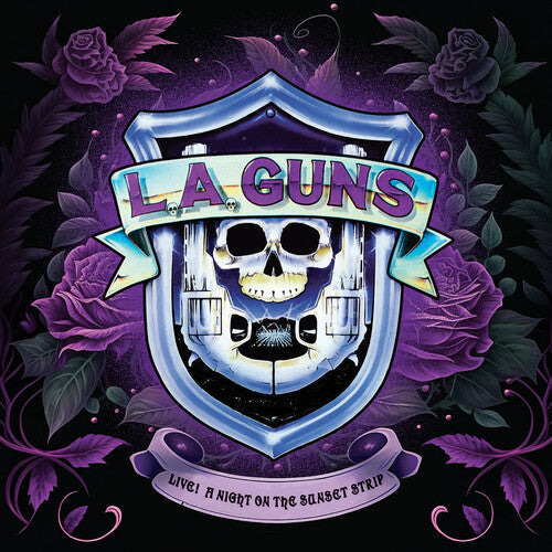 L.A. Guns  Live! A Night On The Sunset Strip Colored Vinyl Purple Reissue Vinyl Record