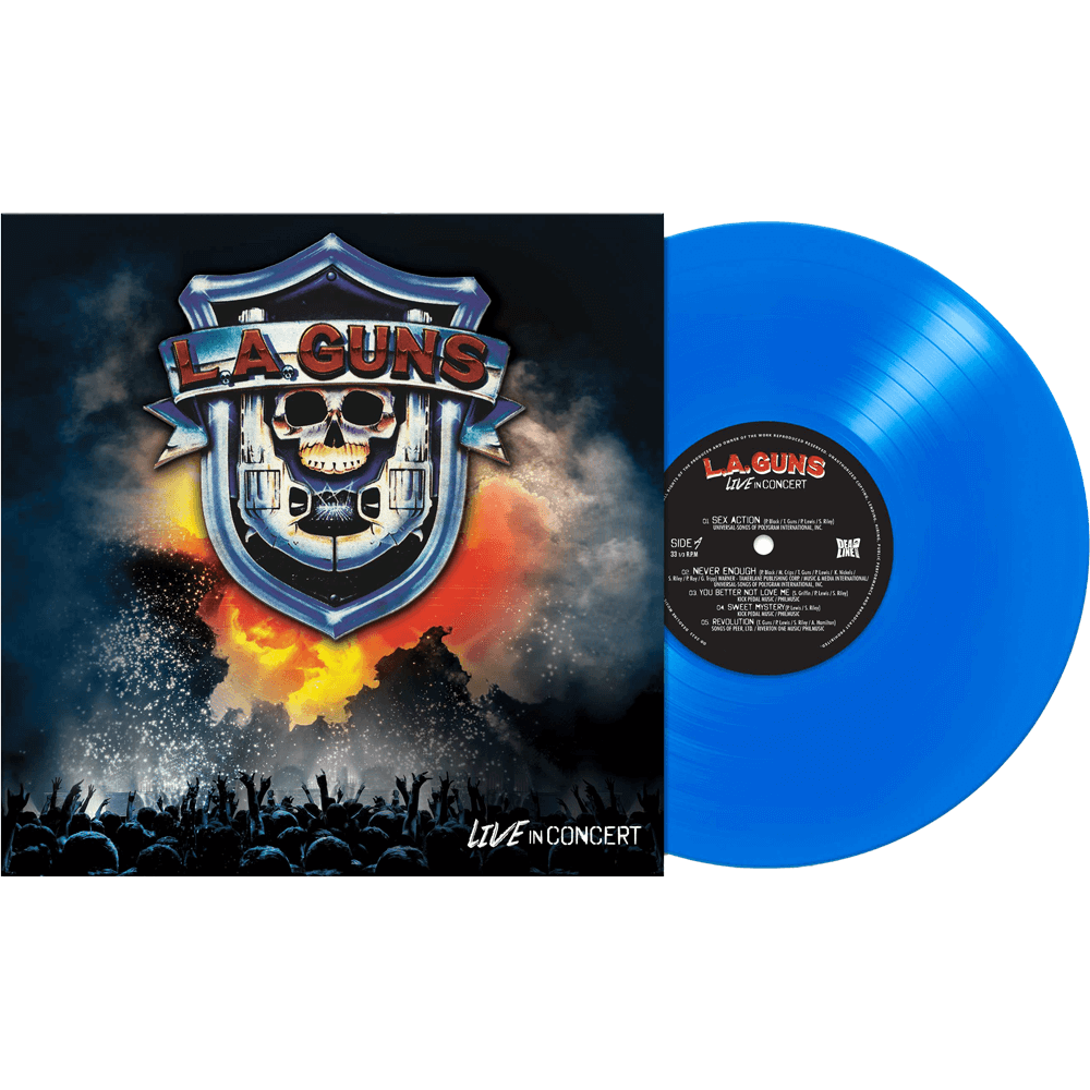 Live In Concert (Colored Vinyl, Blue, Limited Edition) [Vinyl] Vinyl Record