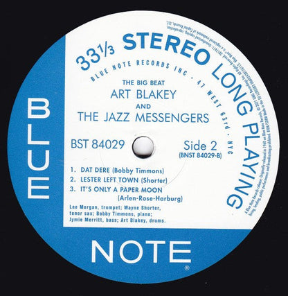Art Blakey & The Jazz Messengers – The Big Beat (LP Vinyl) Vinyl Record