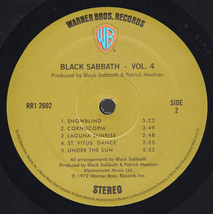 Black Sabbath – Vol. 4 (LP Vinyl) Vinyl Record