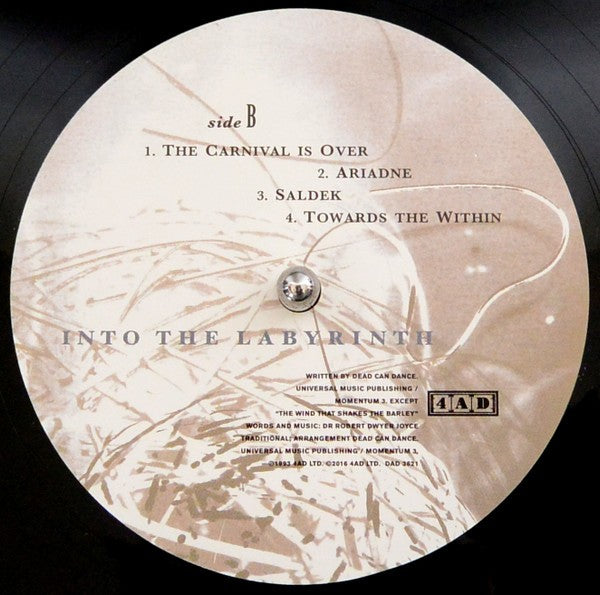 Dead Can Dance – Into The Labyrinth (2-LP Vinyl) Vinyl Record