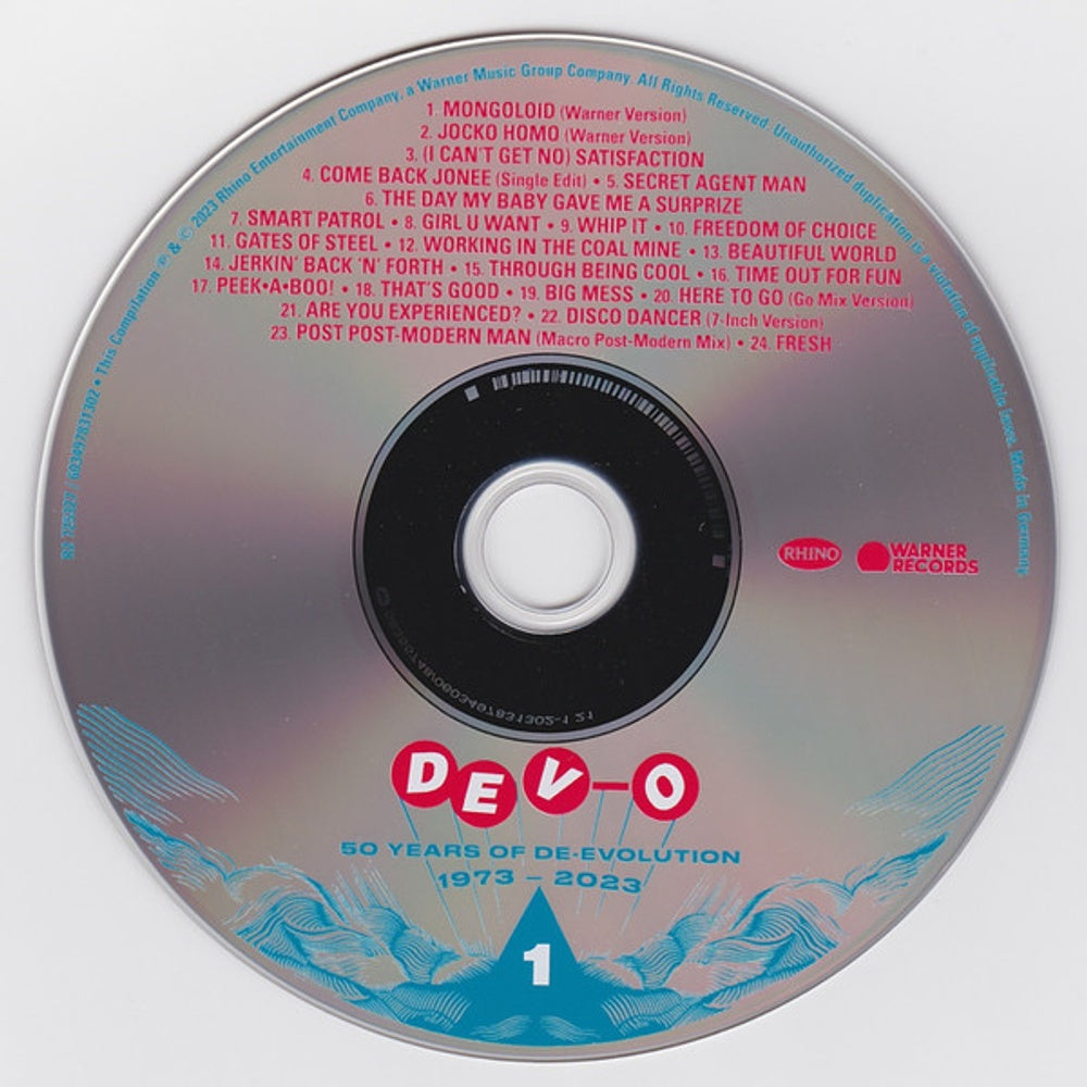 Devo – 50 Years of De-Evolution 1973–2023 (2-CD)