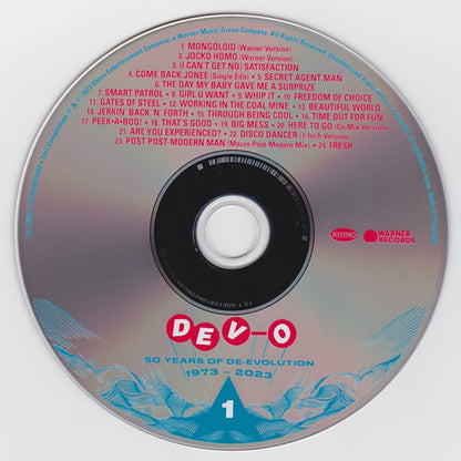 Devo – 50 Years of De-Evolution 1973–2023 (2-CD)