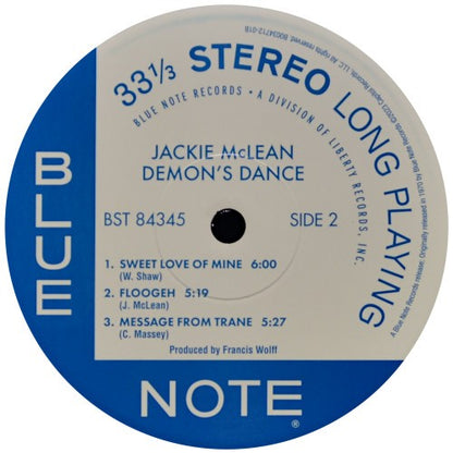 Jackie Mclean – Demon's Dance (LP Vinyl) Vinyl Record