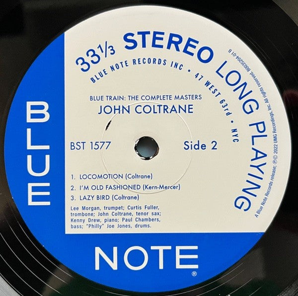 John Coltrane – Blue Train: The Complete Masters (2-LP Vinyl) Vinyl Record