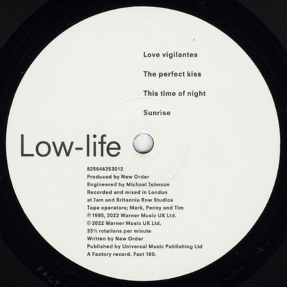 New Order – Low-Life (LP Vinyl) Vinyl Record
