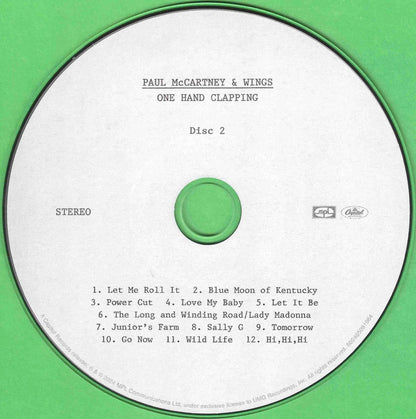 Paul McCartney And Wings – One Hand Clapping (2-CD)