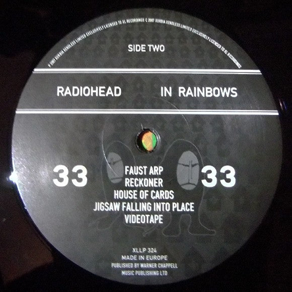 Radiohead – In Rainbows (LP Vinyl) Vinyl Record