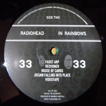 Radiohead – In Rainbows (LP Vinyl) Vinyl Record