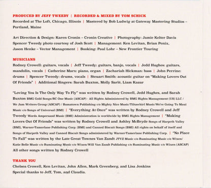Rodney Crowell – The Chicago Sessions Music CD