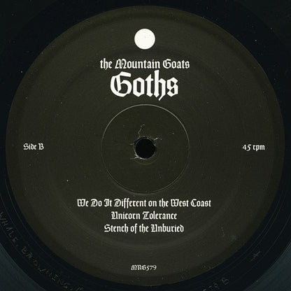 The Mountain Goats – Goths (3-LP Vinyl) Vinyl Record