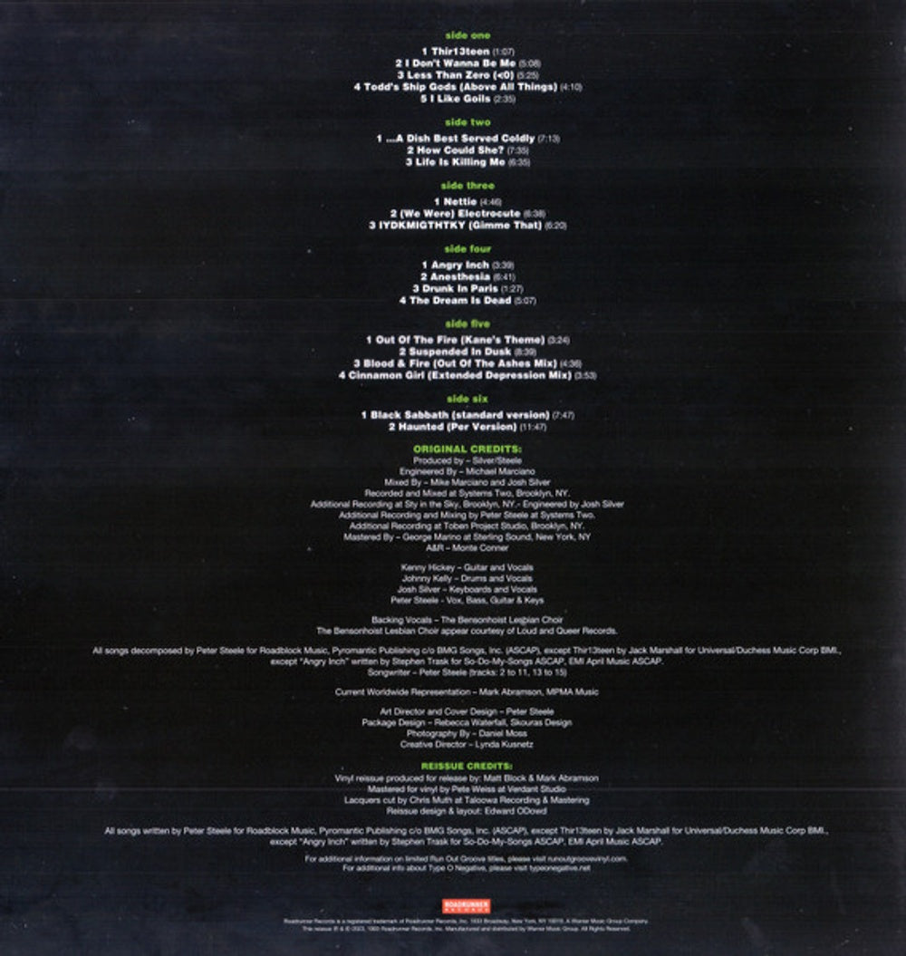 Type O Negative – Life Is Killing Me (3-LP Vinyl) Vinyl Record