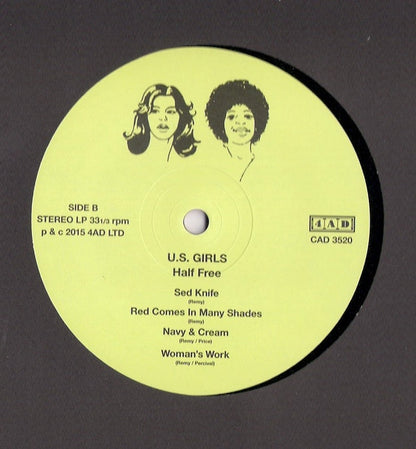 U.S. Girls – Half Free (LP Vinyl) Vinyl Record