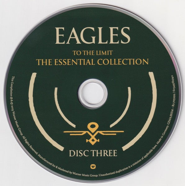 Eagles – To The Limit: ﻿The Essential Collection (3-CD)