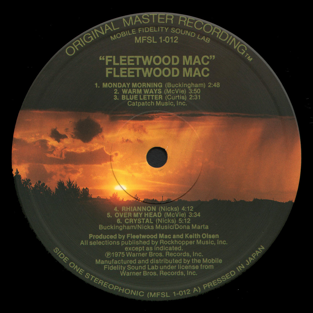 Fleetwood Mac – Fleetwood Mac (Mobile Fidelity 2-LP Vinyl) Vinyl Record