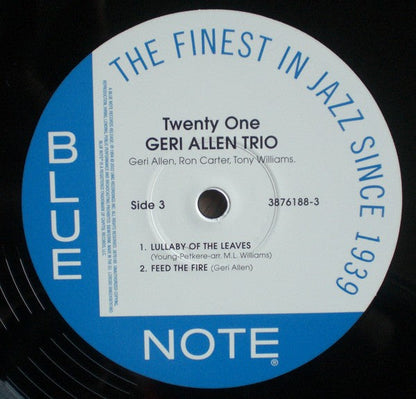 Geri Allen Trio – Twenty One (2-LP Vinyl) Vinyl Record