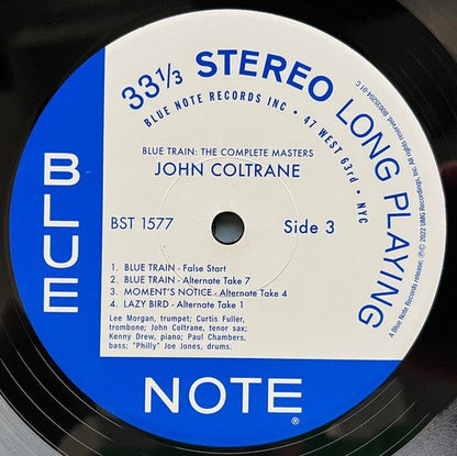 John Coltrane – Blue Train: The Complete Masters (2-LP Vinyl) Vinyl Record