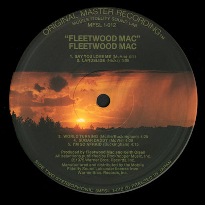 Fleetwood Mac – Fleetwood Mac (Mobile Fidelity 2-LP Vinyl) Vinyl Record
