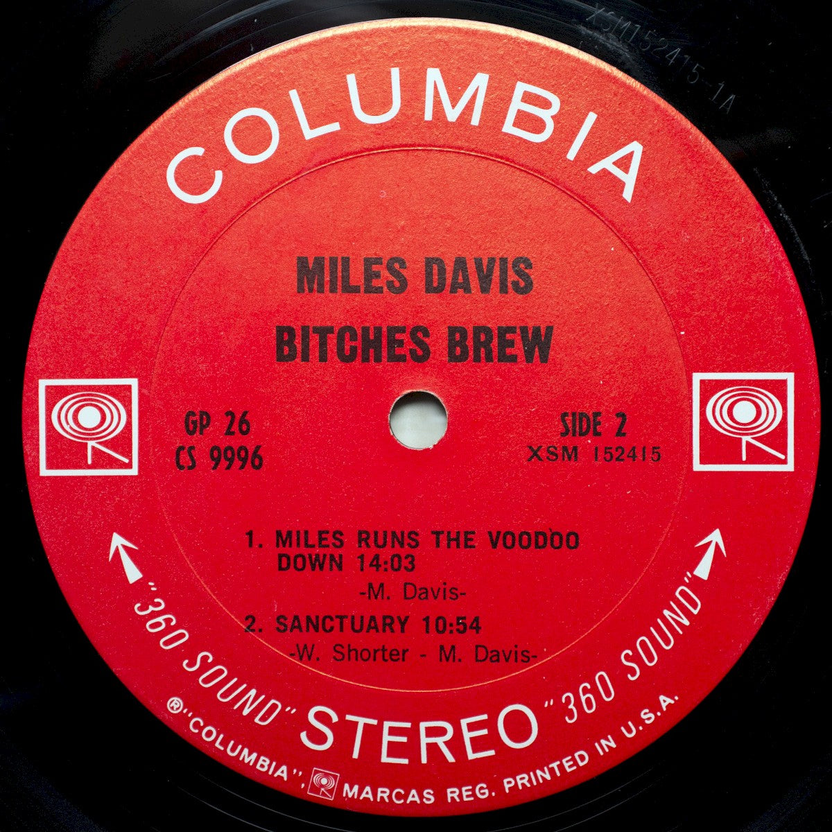 Miles Davis – Bitches Brew (2-LP Vinyl) Vinyl Record