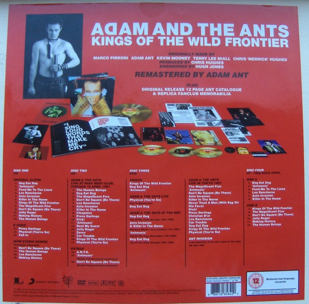 Adam & The Ants – Kings Of The Wild Frontier: Remastered (3-CD & DVD)