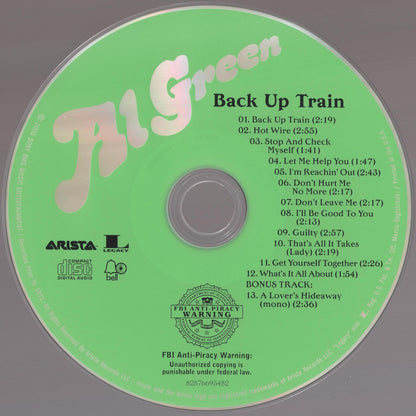 Al Green – Back Up Train Music CD