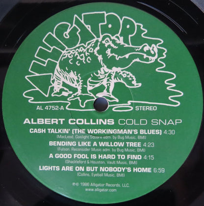 Albert Collins – Cold Snap (LP Vinyl) Vinyl Record