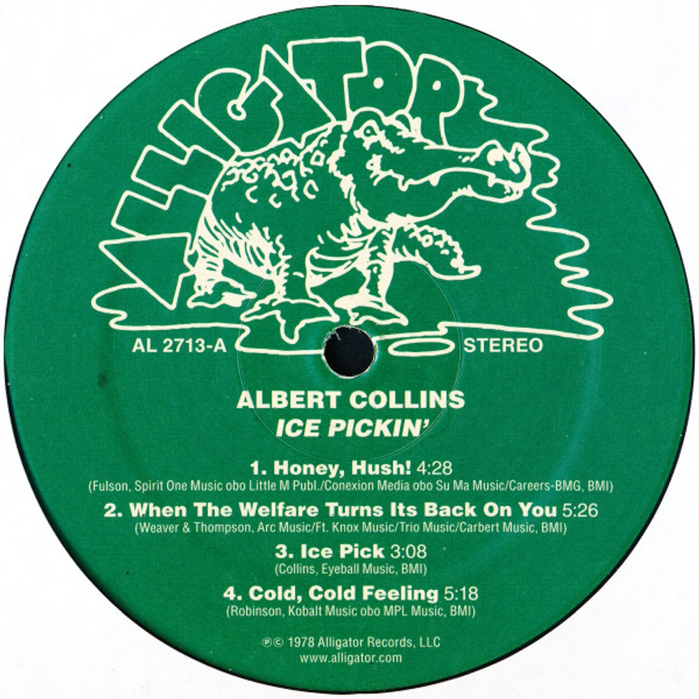 Albert Collins – Ice Pickin' (LP Vinyl) Vinyl Record